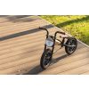 QPlay Feduro Zöld Futóbicikli - Motorkás Dizájn, Állítható Ülés, 12" Felfújható Kerekekkel, 3-6 Éves Gyermekeknek, 30kg-ig Terhelhető