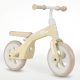 QPlay Tech Futóbicikli Cream - 2-4 Éves Gyermekeknek, 30kg-ig - Állítható Ülés és Kormány, Könnyű EVA Kerekek