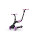 Qplay Sema Evo Violet Futóbicikli és Roller LED Fényekkel 1-6 Éves Korig 50kg-ig - Átalakítható, Stabil és Szórakoztató Járgány