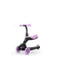 Qplay Sema Evo Violet Futóbicikli és Roller LED Fényekkel 1-6 Éves Korig 50kg-ig - Átalakítható, Stabil és Szórakoztató Járgány