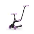 Qplay Sema Evo Violet Futóbicikli és Roller LED Fényekkel 1-6 Éves Korig 50kg-ig - Átalakítható, Stabil és Szórakoztató Járgány