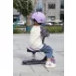 Qplay Sema Evo Violet Futóbicikli és Roller LED Fényekkel 1-6 Éves Korig 50kg-ig - Átalakítható, Stabil és Szórakoztató Járgány