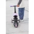 Qplay Sema Evo Violet Futóbicikli és Roller LED Fényekkel 1-6 Éves Korig 50kg-ig - Átalakítható, Stabil és Szórakoztató Járgány
