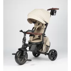 Qplay Comfo Max Bézs Tricikli 8 az 1-ben 10-72 Hónapos Korigos korig – NaturalBabyShop részletes termékkép és vásárlási információ