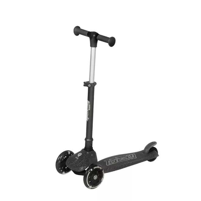 Qplay Roller Sparkling Fekete 3 Éves kortól – NaturalBabyShop részletes termékkép és vásárlási információ