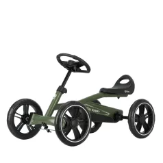 Qplay Négykerekű Go Kart Katonai Zöld 3 Éves kortól – NaturalBabyShop részletes termékkép és vásárlási információ
