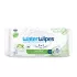 WaterWipes Hydrating Clean Műanyagmentes Nedves Törlőkendő 60db - Természetes Aloe Vera és Grapefruitmag Kivonattal, 99,9% Tisztított Vízzel, Hidratáló Ápolás Érzékeny Bababőrre