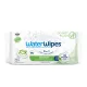 WaterWipes Hydrating Clean Műanyagmentes Nedves Törlőkendő 60db - Természetes Aloe Vera és Grapefruitmag Kivonattal, 99,9% Tisztított Vízzel, Hidratáló Ápolás Érzékeny Bababőrre