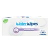 WaterWipes Soothing Clean Műanyagmentes Nedves Törlőkendő 360db – Organikus Levendula és Grapefruitmag Kivonattal, 99,9% Tisztított Vízzel, Extra Gyengéd Bababőrre