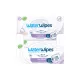 WaterWipes Soothing Clean Műanyagmentes Nedves Törlőkendő 12x60db - Organikus Levendula és Grapefruitmag Kivonattal, 99,9% Tisztított Vízzel, Extra Gyengéd Bababőrre