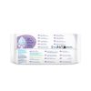 WaterWipes Soothing Clean Műanyagmentes Nedves Törlőkendő 12x60db – Organikus Levendula és Grapefruitmag Kivonattal, 99,9% Tisztított Vízzel, Extra Gyengéd Bababőrre