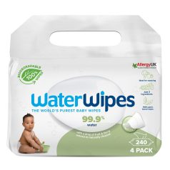   WaterWipes Biodegradable Szappanbogyó Törlőkendő Value Pack 4x60db