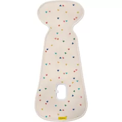   AeroMoov Confetti Hearts Limited Babakocsi Betét - Kényelmesebb Utazáshoz, Jobb Szellőzésért és Komfortért