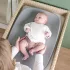 Nattou Softy Grey BPA-Mentes Puha Pelenkázó Alátét 50x70cm - Praktikus Pelenkázáshoz és Stílusos Környezethez