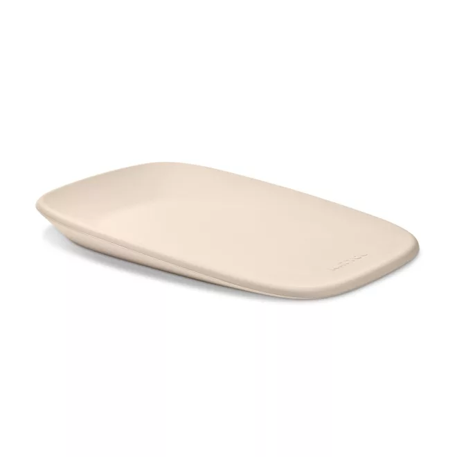 Nattou Softy Beige BPA-Mentes Puha Pelenkázó Alátét 50x70cm - Kényelmes Pelenkázáshoz és Letisztult Babaszobába