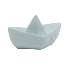   Nattou Blue Hajó Fürdőjáték 11cm - Vidám Vízálló Játék Fürdéshez és Kádban Játszáshoz