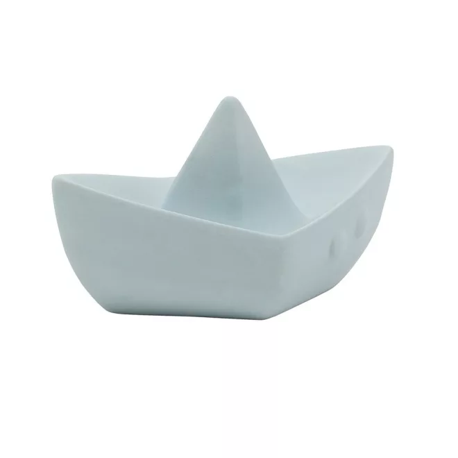 Nattou Blue Hajó Fürdőjáték 11cm - Vidám Vízálló Játék Fürdéshez és Kádban Játszáshoz