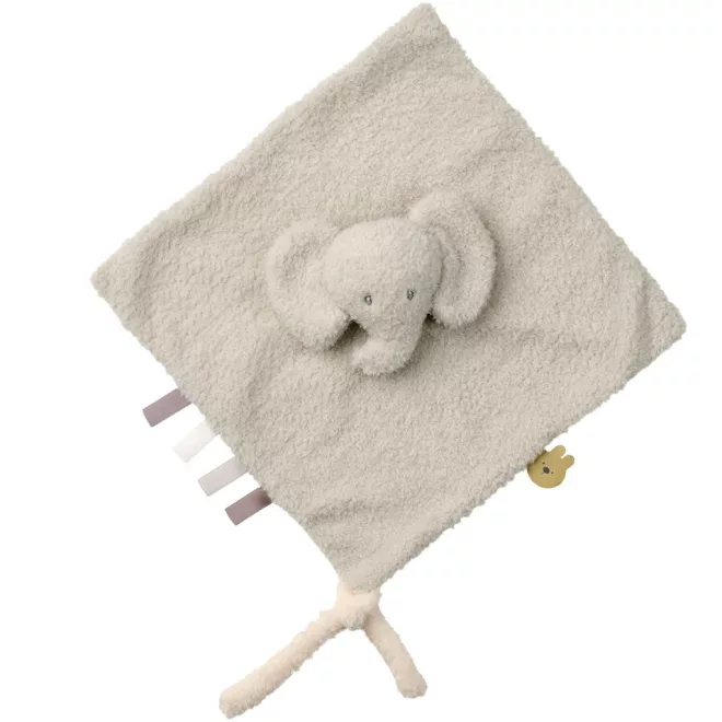 Nattou Teddy Elefánt Plüss Játék 28x28cm - Puha Baba Játék Újszülött Kortól