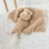 Nattou Teddy Orrszarvú Plüss Játék 28x28cm - Puha Baba Játék Újszülött Kortól