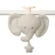 Nattou Teddy Elefánt Zenélő Játék 16cm - Puha Altató Baba Játék Újszülött Kortól