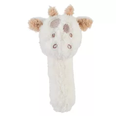   Nattou Teddy Zsiráf Plüss Csörgő 14cm Újszülött Kortól - Puha, Érzékszervi Fejlesztő Első Játék
