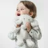 Nattou Plüss Játék Teddy Elefánt 24cm Újszülött Kortól - Készségfejlesztő Játékhoz Vidám Babás Felfedezéshez