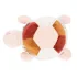 Nattou Lapidou Plüss Teknős Játék 4 Tevékenységgel, 19cm - Pink Szenzoros Fejlesztő Babajáték