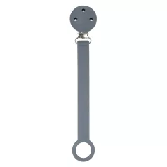   Nattou Szilikon Cumitartó Klipsz Sötétszürke - Biztonságos Rögzítéshez és Praktikus Mindennapokra