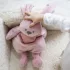 Nattou Lapidou Glow Plüss Játék Halvány Rózsaszín 36cm - Puha Baba Játék Újszülött Kortól
