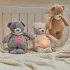 Nattou Sleepy Bear Beige 4 az 1-ben Altató Plüss Zenei Fényjelzővel és Sírásérzékelővel Újszülött Kortól - Nyugodt Altatáshoz Okos Gyerekszobai Segítség