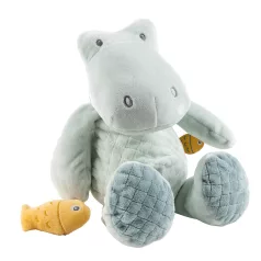   Nattou Krokodil Plüss Romeo 32cm Romeo Jules & Sally - Praktikus Baba és Kisgyermek Használatra Megbízható Mindennapi Segítség