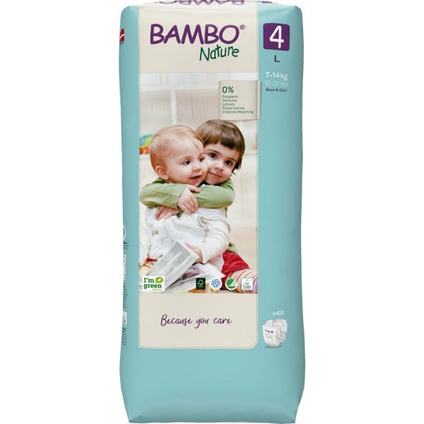 Bambo Nature Öko Pelenka 4 L Méret 48db (17-14Kg)