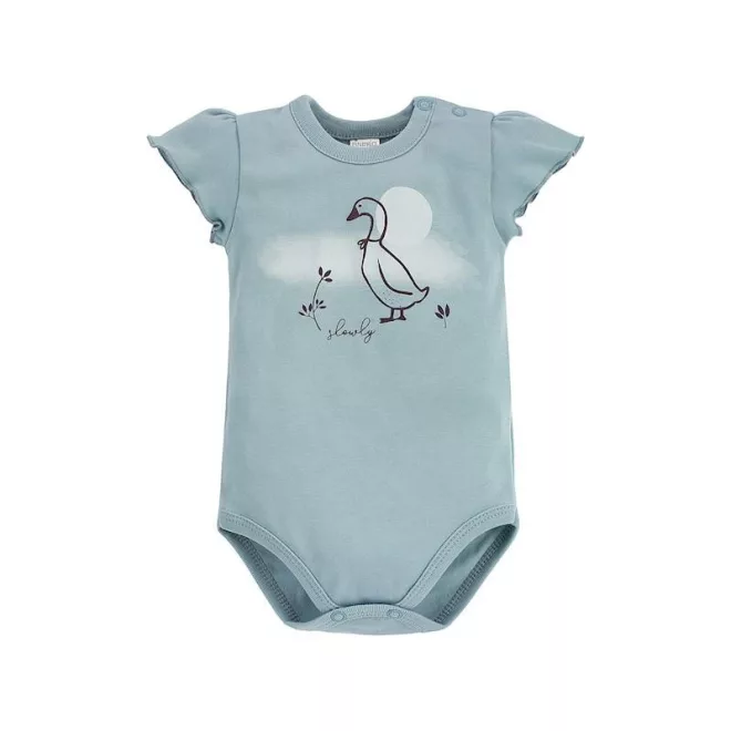 Pinokio Body Rövid Ujjú Duck Sweet Cherry 62-es Méret – NaturalBabyShop részletes termékkép és vásárlási információ