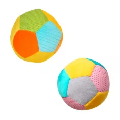   BabyOno Plüss Labda - Puha Tapintású, Fejlesztő Játék Babáknak, Fogás- és Mozgáskoordinációhoz