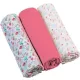 BabyOno Muszlin Pelenka Super Soft Rózsaszín 3db (70x70cm)