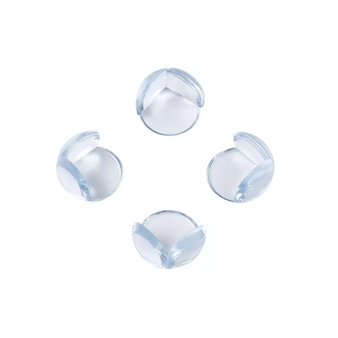 BabyOno Sarokvédő 4db - Puha Gyermekbiztonsági Bútorvédő, Egyszerűen Felhelyezhető Sarokvédelem Babáknak