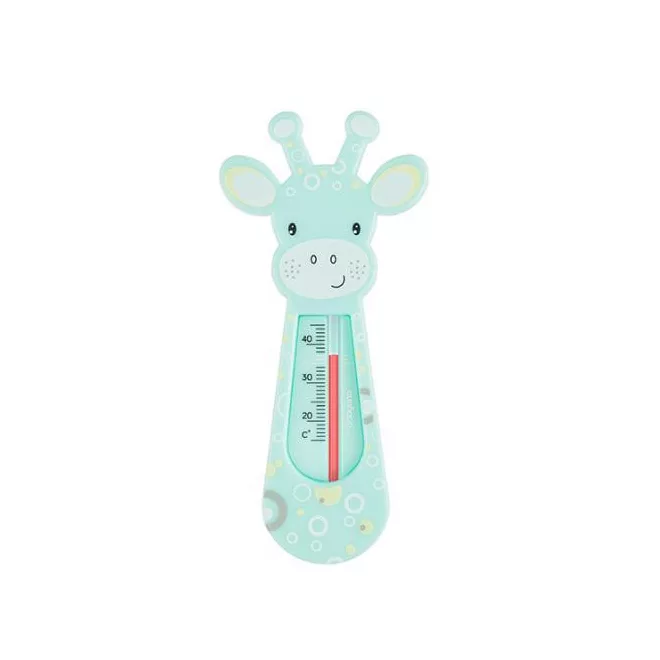 BabyOno Vízhőmérő Zsiráf Világoskék - Gyors és Pontos Hőméréshez