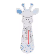   BabyOno Vízhőmérő Zsiráf - Kék, Biztonságos Fürdővíz-Hőmérséklet Mérő Baba és Gyermek Fürdetéshez