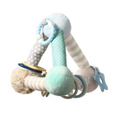   BabyOno Tiny Yoga Készségfejlesztő Játék C Karikán Piramis Menta Színben 3 Hónapos Kortól