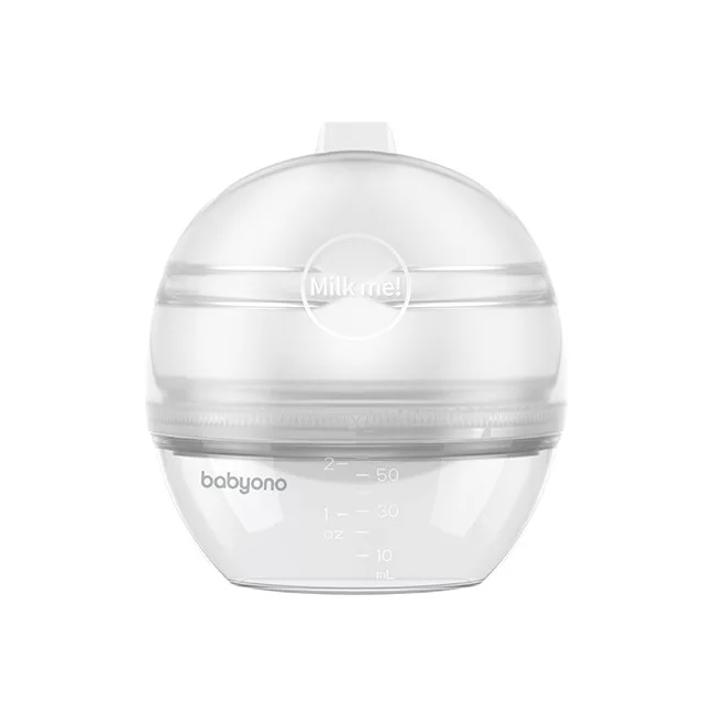 BabyOno Mellszívó és Anyatejgyűjtő Milk Me 2in1 - Praktikus Kombinált Anyatejfejő és Gyűjtő Készlet Otthoni Használatra
