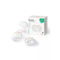   BabyOno Anyatejgyűjtő Kagyló 2db - Kényelmes Tejgyűjtés Szoptatás Közben, Szivárgás Ellen és Higiénikus Használatra