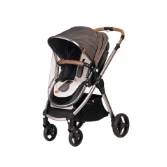   BabyOno Univerzális Babakocsi Háló Fekete - Praktikus Tároló Kiegészítő Mindennapi Sétákhoz