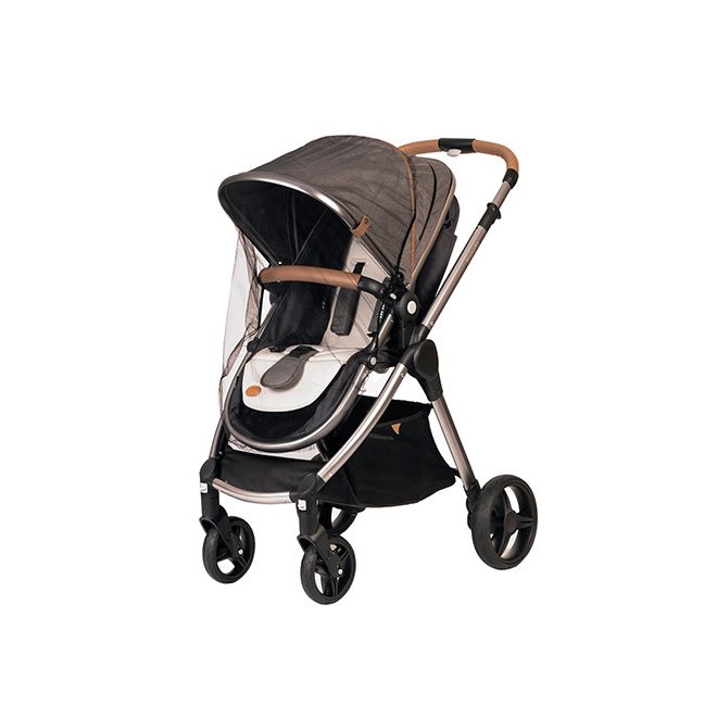 BabyOno Univerzális Babakocsi Háló Fekete - Praktikus Tároló Kiegészítő Mindennapi Sétákhoz