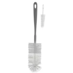   BabyOno Szürke Cumisüvegkefe 2db - Higiénikus Tisztítás Cumisüvegekhez és Etetőeszközökhöz