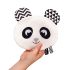 BabyOno Plüss Játék Puha Panda Happy Panda - Ölelhető Alvókás Baba Játék Újszülött Kortól