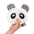 BabyOno Plüss Játék Puha Panda Happy Panda - Ölelhető Alvókás Baba Játék Újszülött Kortól