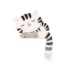   BabyOno Plüss Játék Puha Kitty - Ölelhető Alvókás Baba Játék Újszülött Kortól