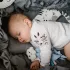 BabyOno Plüss Játék Puha Kitty - Ölelhető Alvókás Baba Játék Újszülött Kortól