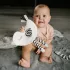 BabyOno Plüss Játék Puha Madárka Little Birdie - Ölelhető Alvókás Baba Játék Újszülött Kortól