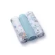 BabyOno Bambusz Textilpelenka 3db Kék 70x70cm - Extra Puha és Nedvszívó Pelenkák Babáknak, Természetes Anyagból